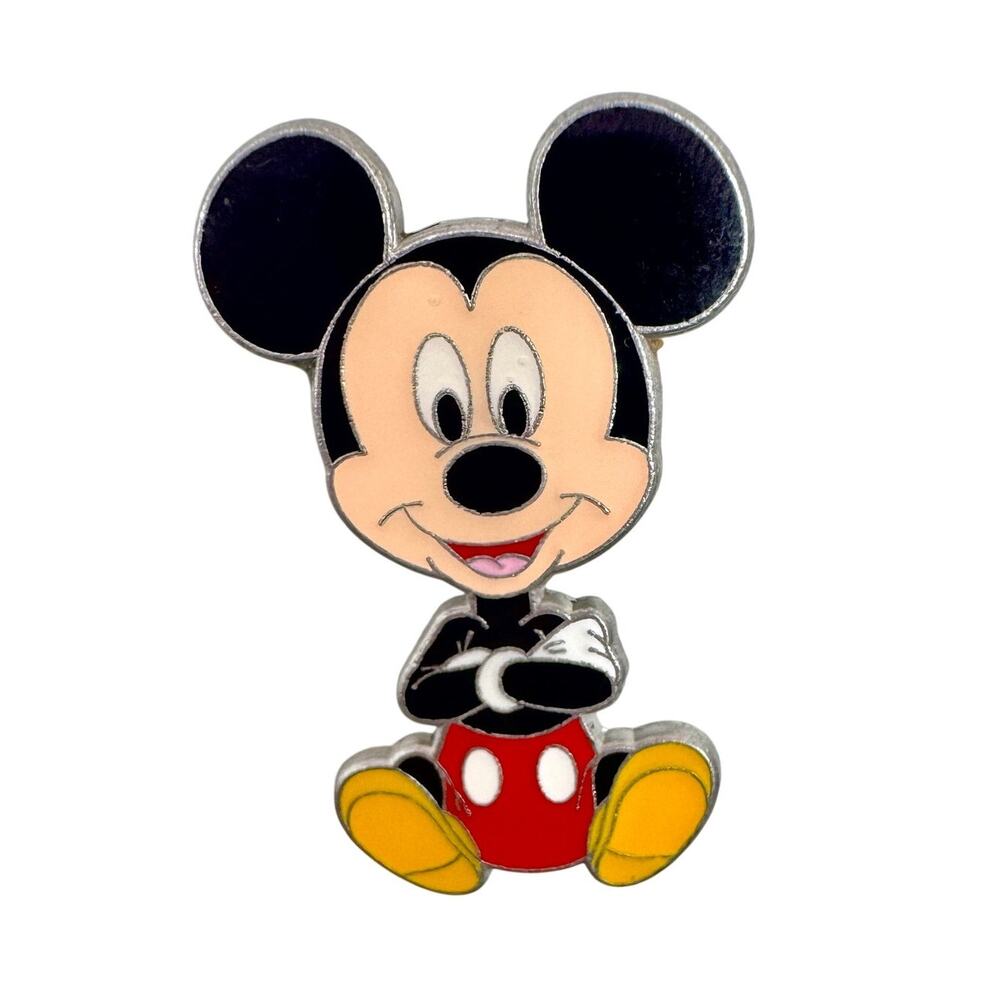 Mickey Mouse Big Head Art Booster Disney Trading Pin